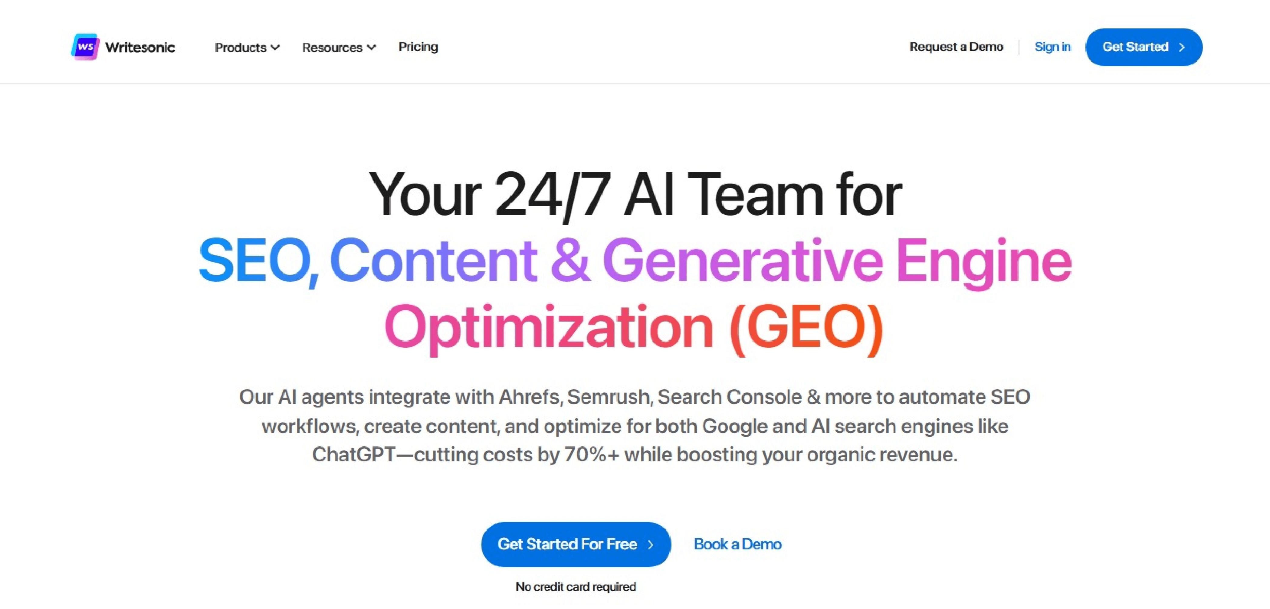 Competitor product screenshot