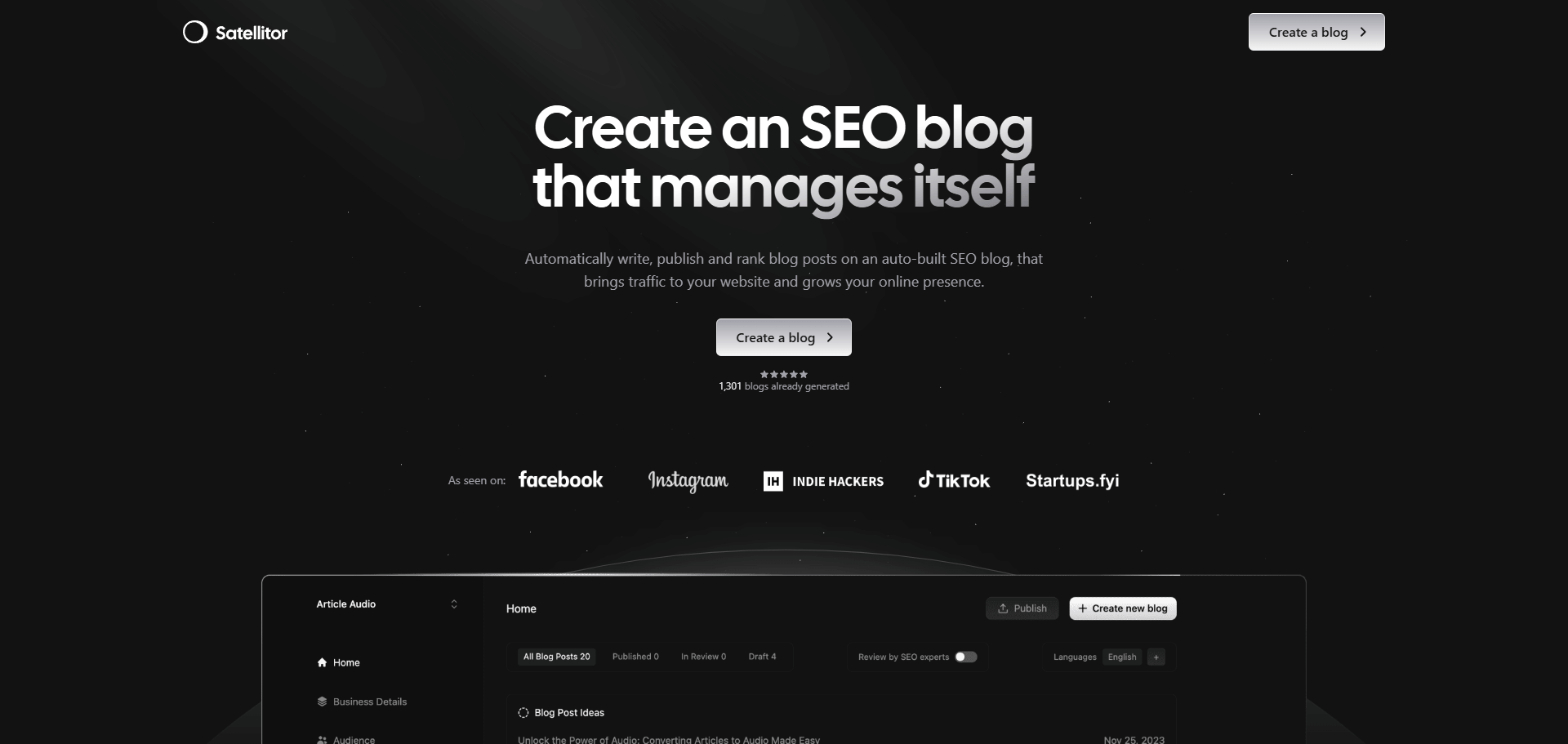 Competitor product screenshot