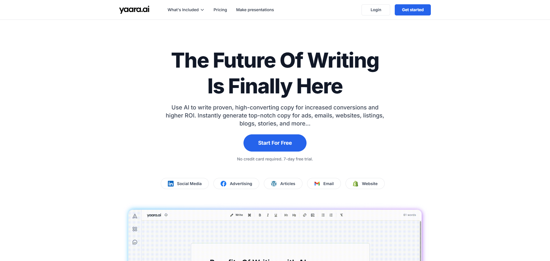 Competitor product screenshot